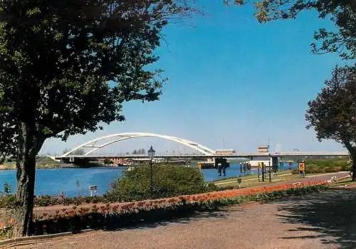 Hasselt bridge postcard