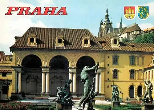 Czech Republic Praha Garden Palace detail aspect