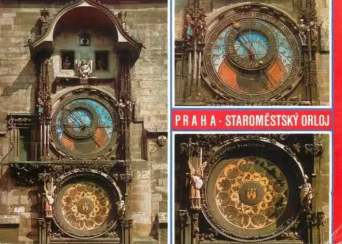 Czech Republic Prague Astronomical Clock multi view