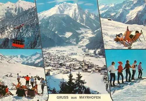 Austria Zillertal Tirol Gruss aus Mayrhofen multi view