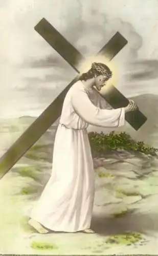 Jesus carrying the cross