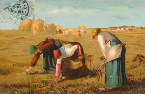 The Gleaners Jean Francois Millet painting