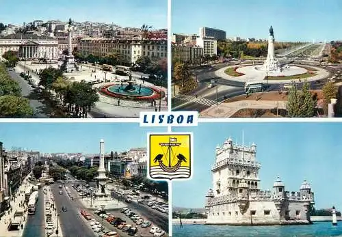 Portugal Lisboa town view