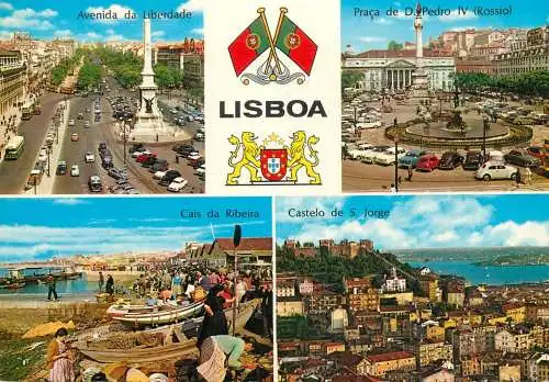 Portugal Lisboa town view