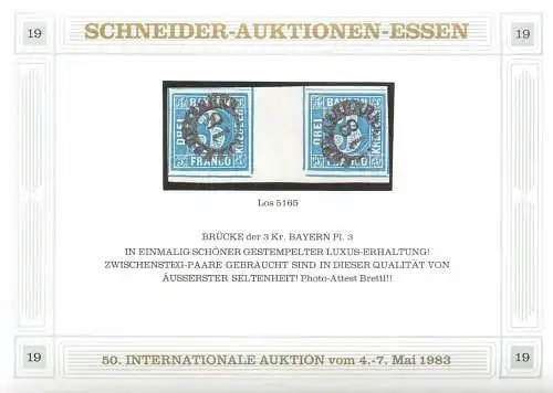 Schneider- Auktionen Essen 1983, reprint