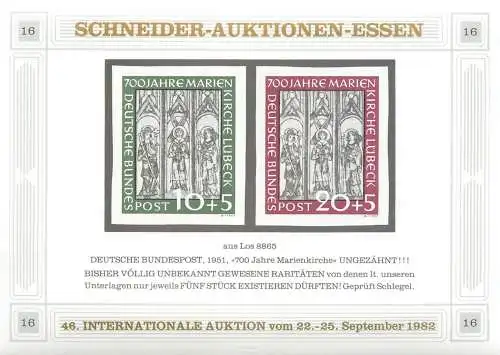 Schneider- Auktionen Essen 1982, reprint