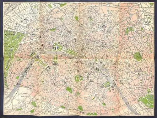 Plan de Paris metro