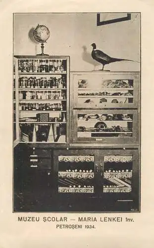Muzeu scolar Maria Lenkei Petroseni 1934, Romania