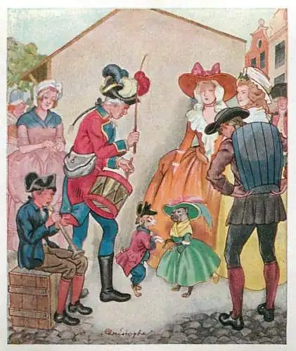 Sammelwerk Nr. 9 Deutsche kultur Bilder Jahrmarkt