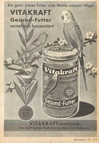 Advertising Viatakraft Vogel