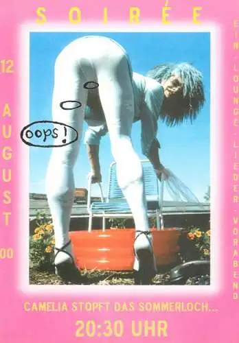 Advertising Soiree Camelia Stopft das sommerloch