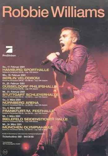 Advertising ProSieben Robbie Williams