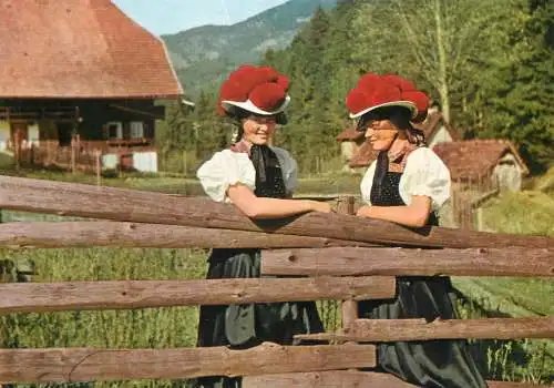 Germany Schwarzwald traditional costumes