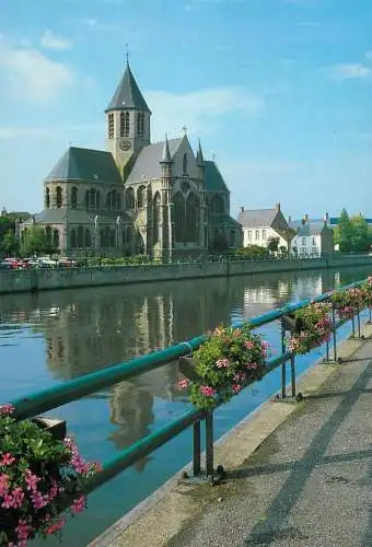 Belgium Oudenaarde Vrouwkerk Pamele church