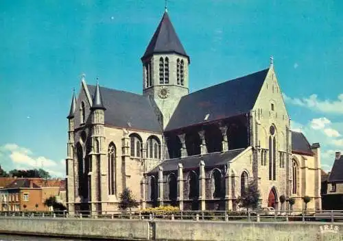 Belgium Oudenaarde Notre Dame de Pamele church