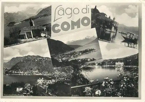 Italy Como panorama
