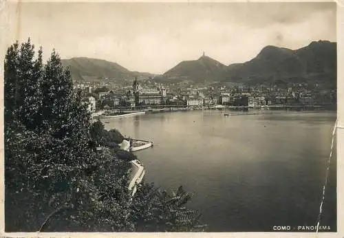Italy Como panorama