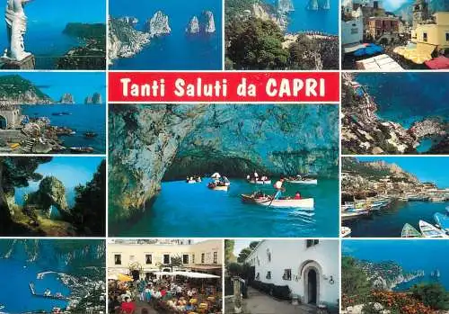 Italy Capri cave