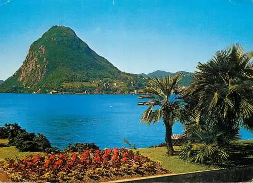 Switzerland Lugano Monte San Salvatore