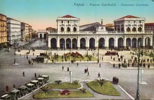 Napoli Piazza Garibaldi Stazione Centrale railway station gare