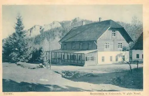 Poland Tatry Kuznice Nosal restaurant