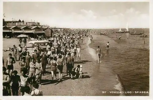 Italy Venezia Lido Spiaggia