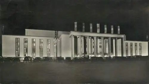 Germany Berlin Deutschlandhalle bei Nacht