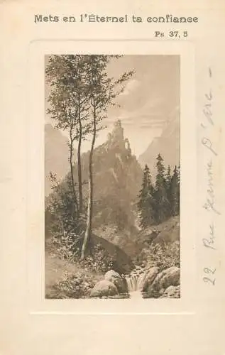 Place to identify picturesque mountain pass scenery 1922 photo