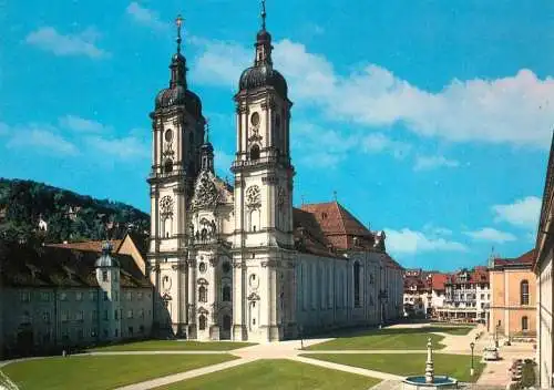 Switzerland St. Gallen baroqe cathedral