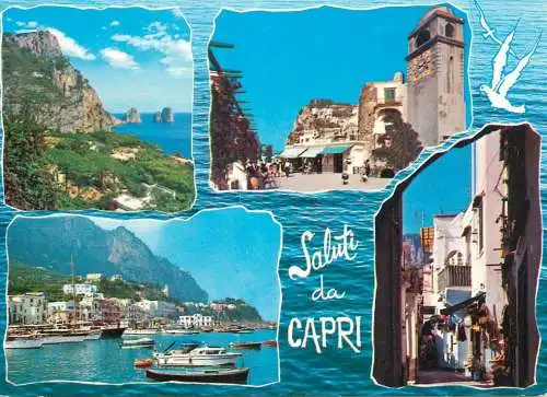 Italy Capri panorama