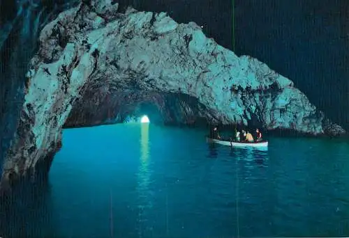 Italy Capri the blue cave