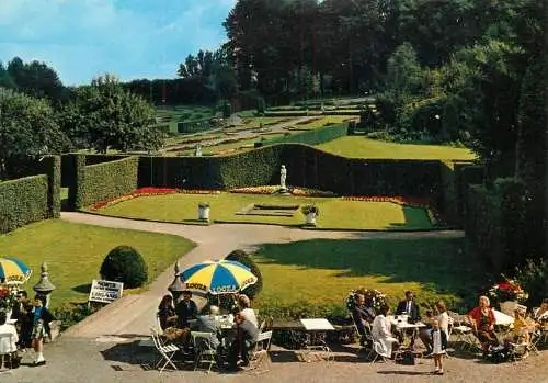 Belgium Annevoie Castle gardens