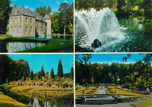 Belgium Annevoie Castle gardens