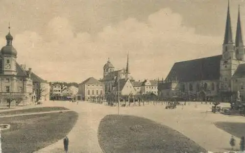 Germany Altotting cityscape 1947