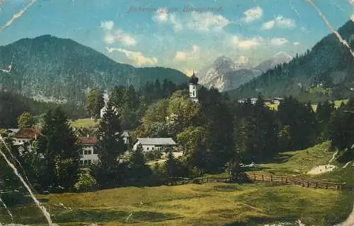 Germany Jachenau Herzogstand