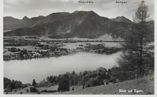 Germany Blick auf Egern Hirschberg Kampen