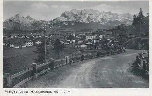 Germany Wallgau Bayr Hochgebirge
