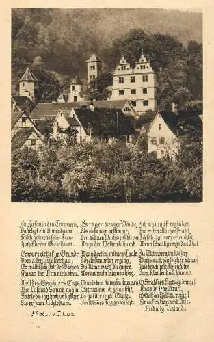 Germany Hirsaw Calw im Schwarzwald Gedicht von Ludwig Uhland