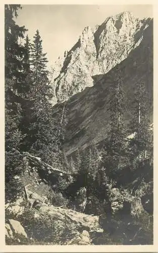Germany Blick auf die Raintal auf die Kollespitze
