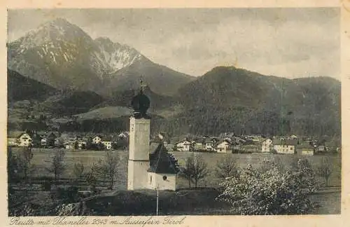 Austria Reutte mit Thaneller Ausserfern Tirol