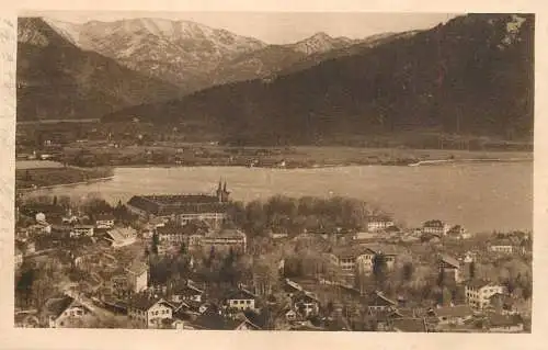 Germany Tegernsee mit Blauberg und Schildenstein