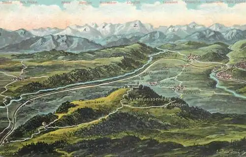 Germany Hohenpeissenberg map view