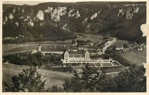 Germany Erzabtei Beuron aerial view