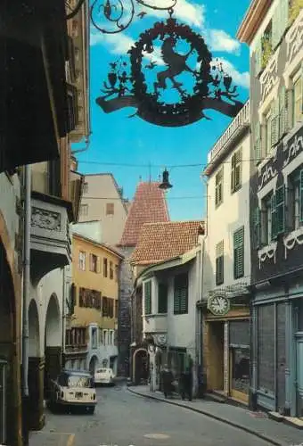 Italy Merano da Vinci street