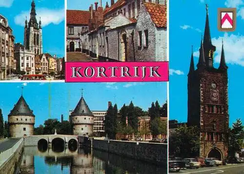 Belgium Kortrijk castle tower