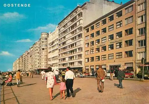 Belgium Oostende digue de mer