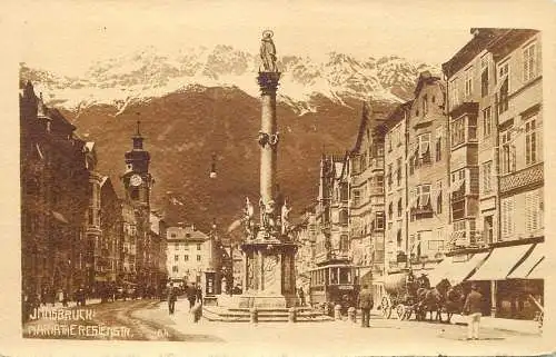 Austria Innsbruck Maria Theresienstrasse m. Nordkette