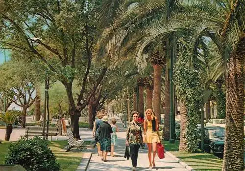 Italy finale ligure garden