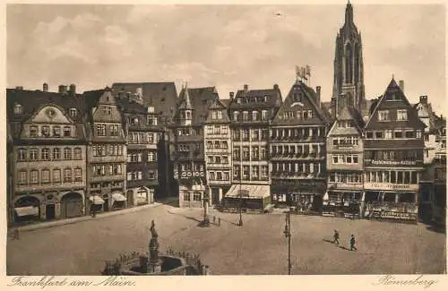 Germany Frankfurt am Main Romerberg