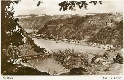 Germany Am Rhein Blick v. d. Loreley